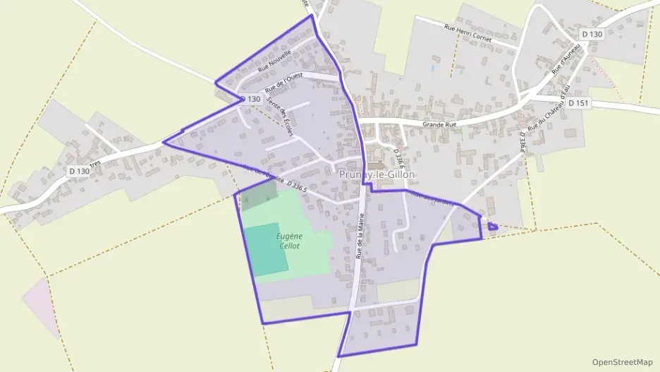 Maison 84 m² cinq pièces à vendre à Prunay-le-Gillon