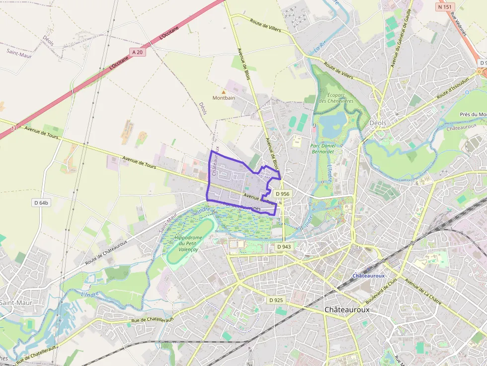 Maison 48 m² trois pièces à vendre à Châteauroux