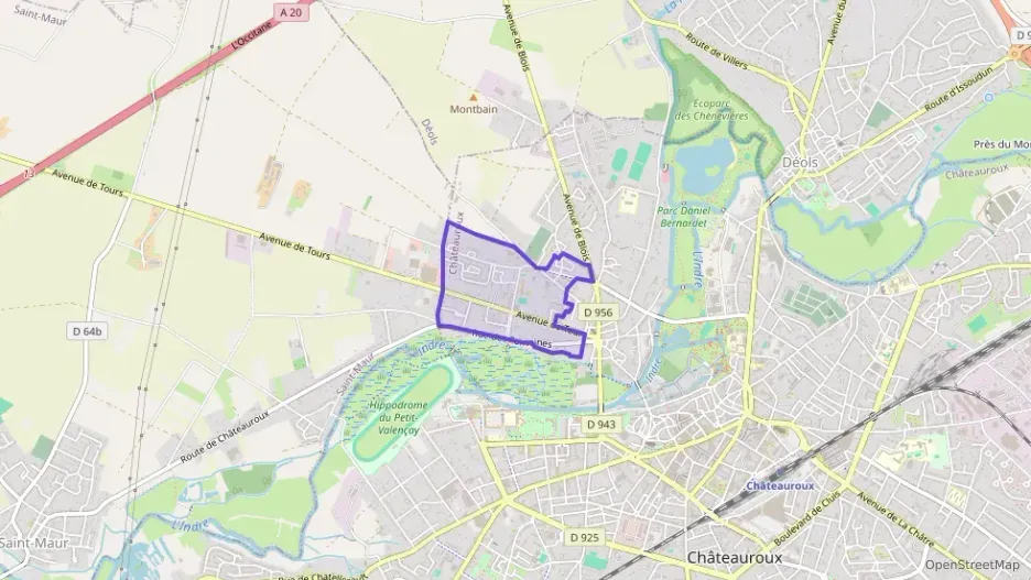 Maison 48 m² trois pièces à vendre à Châteauroux