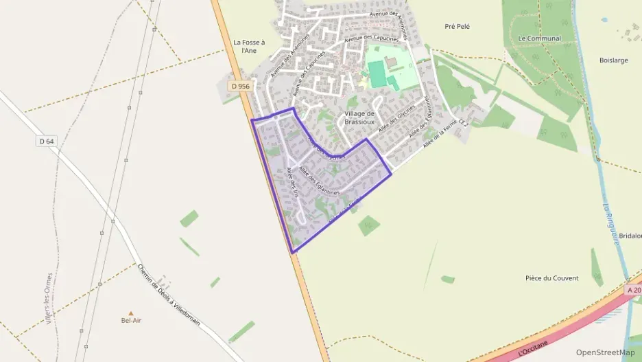 Maison 89 m² trois pièces à vendre à Déols