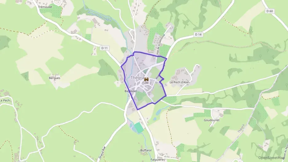 Maison 42 m² deux pieces à vendre à Thégra Maison 42 m² deux pieces à vendre à Thégra