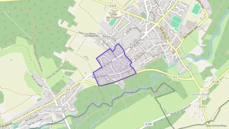 Maison 90 m² quatre pièces à vendre à Gasny