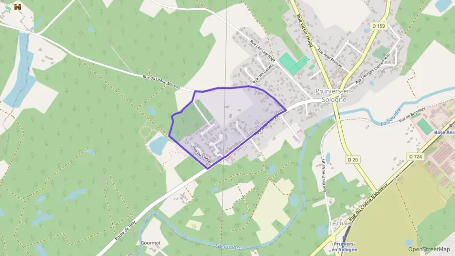 Maison 87 m² quatre pièces à vendre à Pruniers-en-Sologne Maison 87 m² quatre pièces à vendre à Pruniers-en-Sologne