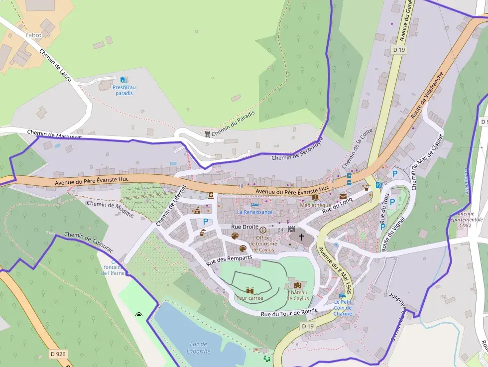 Maison 76 m² quatre pièces à vendre à Caylus