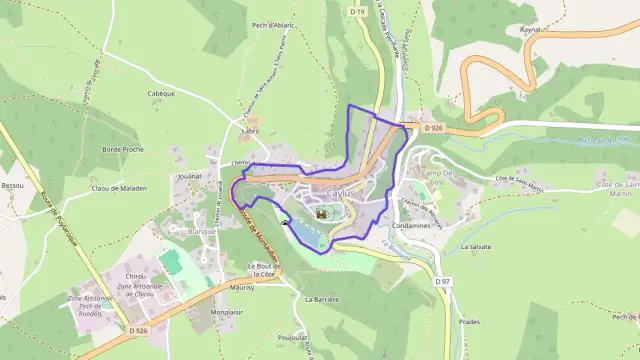 Maison 76 m² quatre pièces à vendre à Caylus