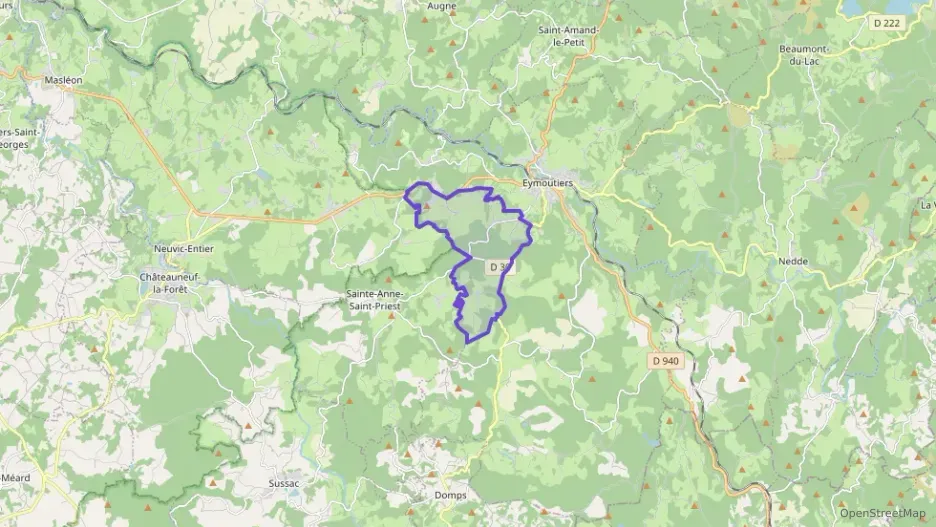 Maison 52 m² trois pièces à vendre à Eymoutiers