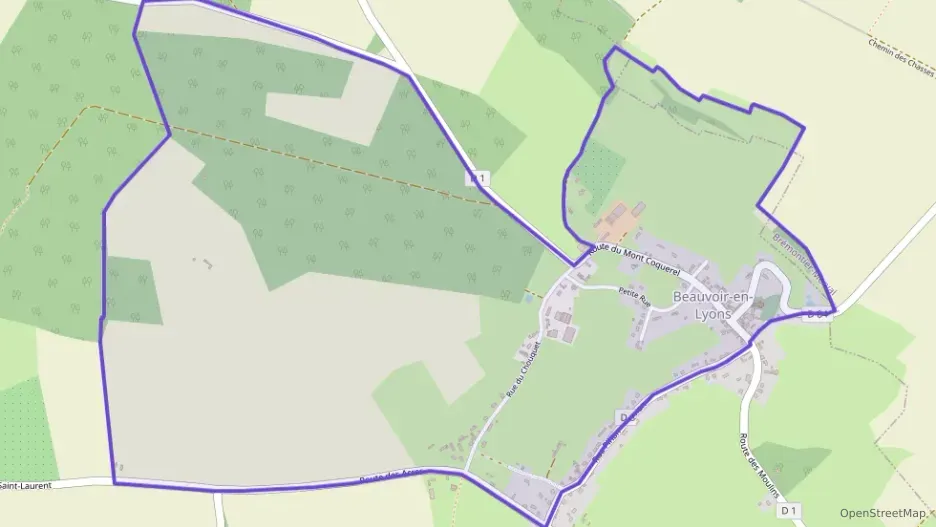 Maison 125 m² cinq pièces à vendre à Beauvoir-en-Lyons Maison 125 m² cinq pièces à vendre à Beauvoir-en-Lyons