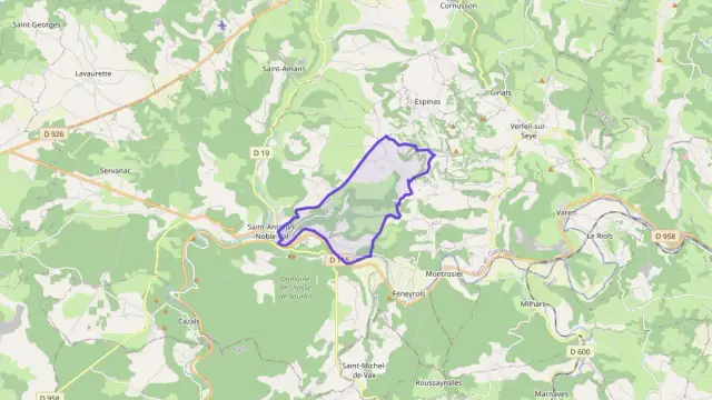 Maison 130 m² quatre pièces à vendre à Saint-Antonin-Noble-Val