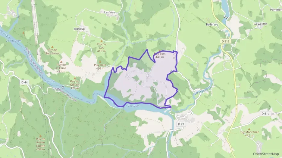 Maison 76 m² trois pièces à vendre à Saint-Dizier-Masbaraud