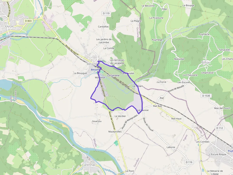 Maison 107 m² quatre pièces à vendre à Bétaille