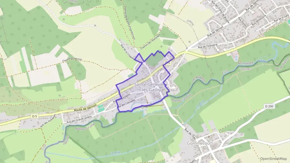 Maison 75 m² trois pièces à vendre à Sainte-Geneviève-lès-Gasny Maison 75 m² trois pièces à vendre à Sainte-Geneviève-lès-Gasny