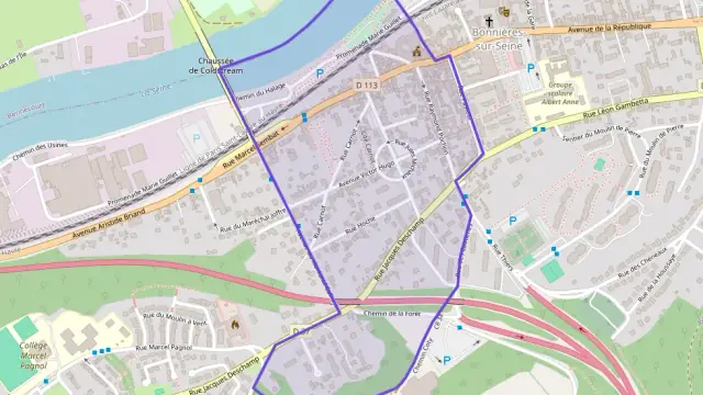 Maison 93 m² trois pièces à vendre à Bonnières-sur-Seine