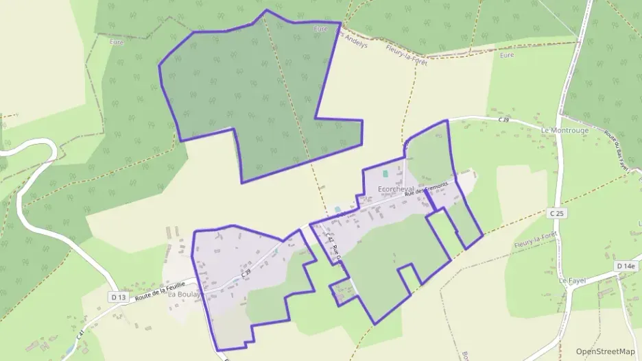 Maison 108 m² trois pièces à vendre à Fleury-la-Forêt