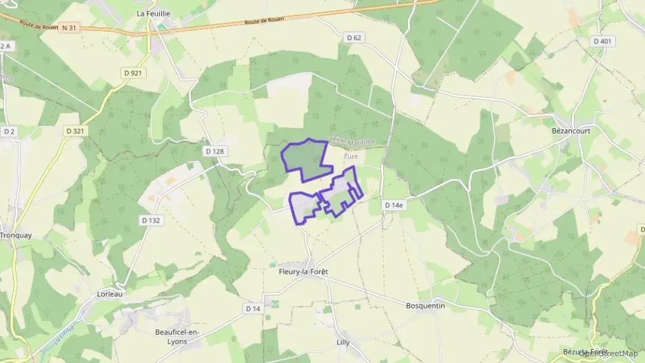 Maison 108 m² trois pièces à vendre à Fleury-la-Forêt Maison 108 m² trois pièces à vendre à Fleury-la-Forêt