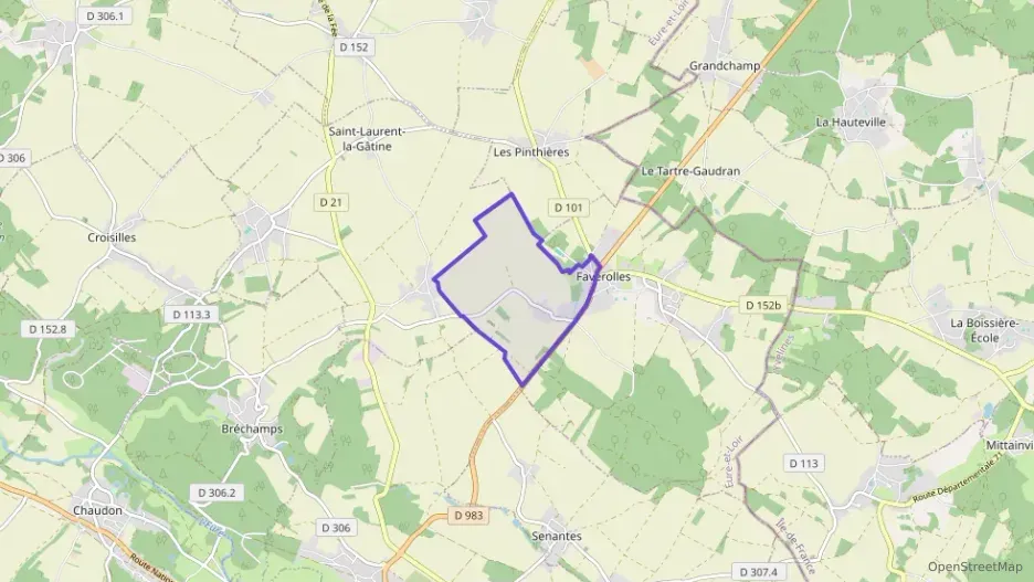 Maison 100 m² quatre pièces à vendre à Faverolles Maison 100 m² quatre pièces à vendre à Faverolles