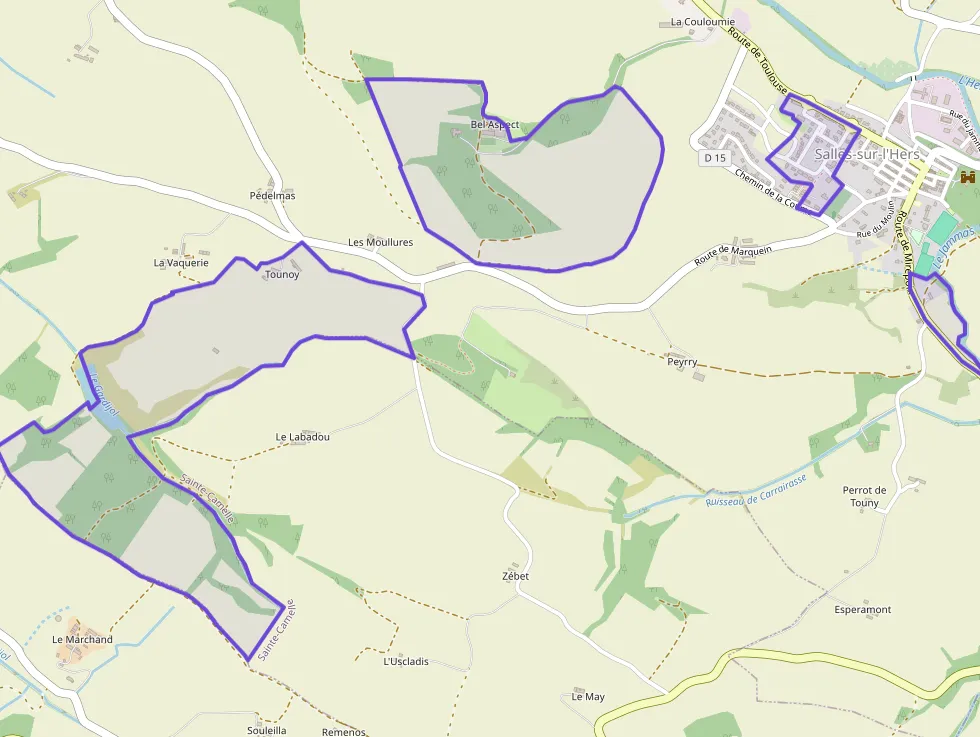 Maison 56 m² trois pièces à vendre à Salles-sur-l`Hers