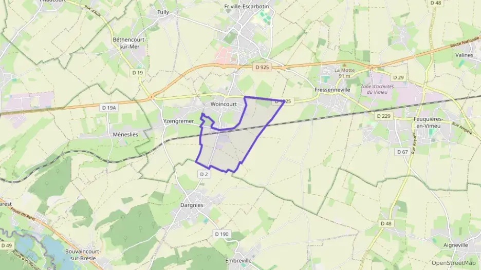 Maison 81 m² cinq pièces à vendre à Woincourt Maison 81 m² cinq pièces à vendre à Woincourt