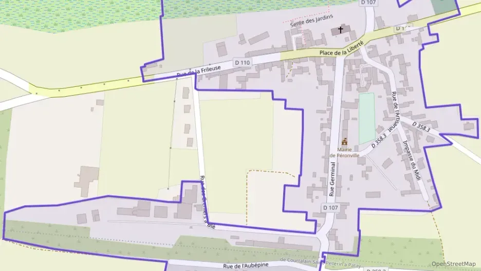 Maison 75 m² trois pièces à vendre à Péronville Maison 75 m² trois pièces à vendre à Péronville