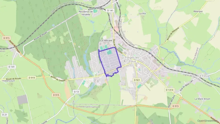 Maison 54 m² quatre pièces à vendre à Forges-les-Eaux Maison 54 m² quatre pièces à vendre à Forges-les-Eaux