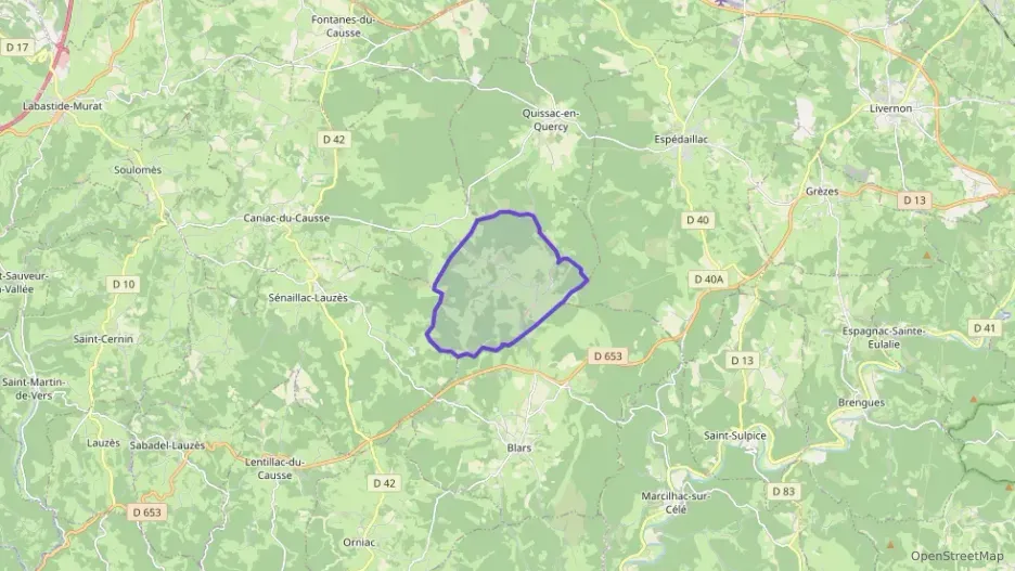 Maison 70 m² cinq pièces à vendre à Quissac-en-Quercy