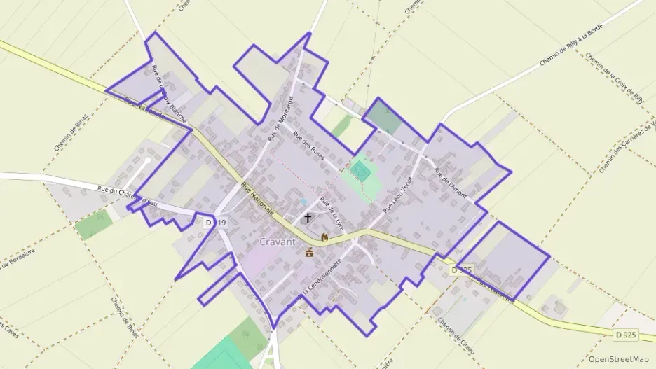 Maison 52 m² trois pièces à vendre à Cravant Maison 52 m² trois pièces à vendre à Cravant