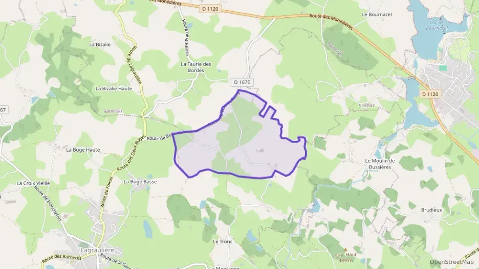 Maison 75 m² quatre pièces à vendre à Lagraulière