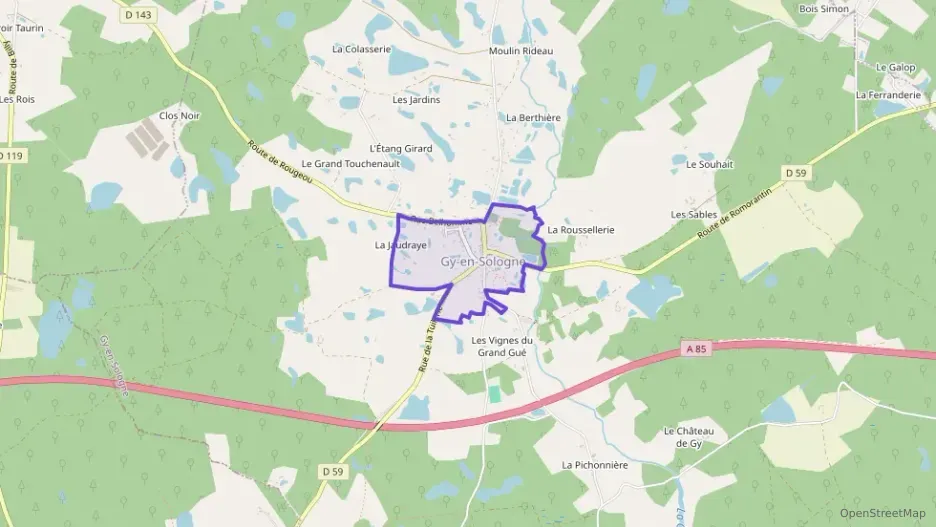 Maison 121 m² trois pièces à vendre à Gy-en-Sologne Maison 121 m² trois pièces à vendre à Gy-en-Sologne