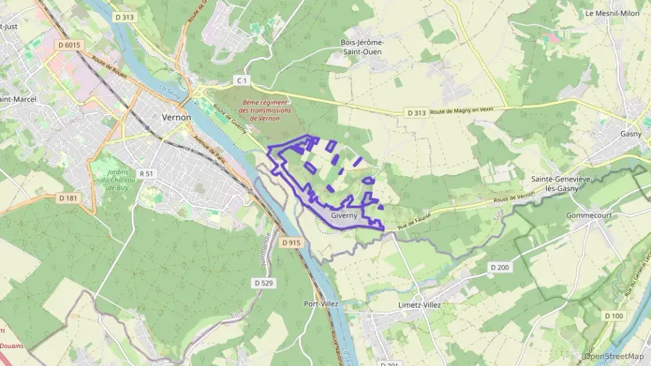 Maison 160 m² cinq pièces à vendre à Giverny