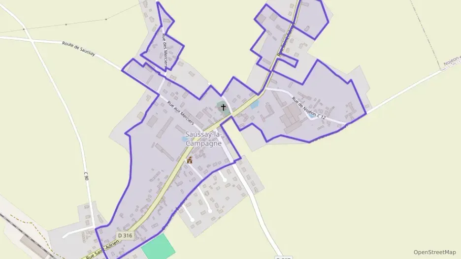 Maison 50 m² deux pieces à vendre à Saussay-la-Campagne