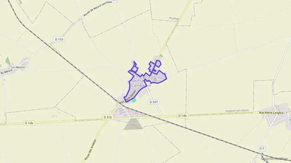 Maison 50 m² deux pieces à vendre à Saussay-la-Campagne