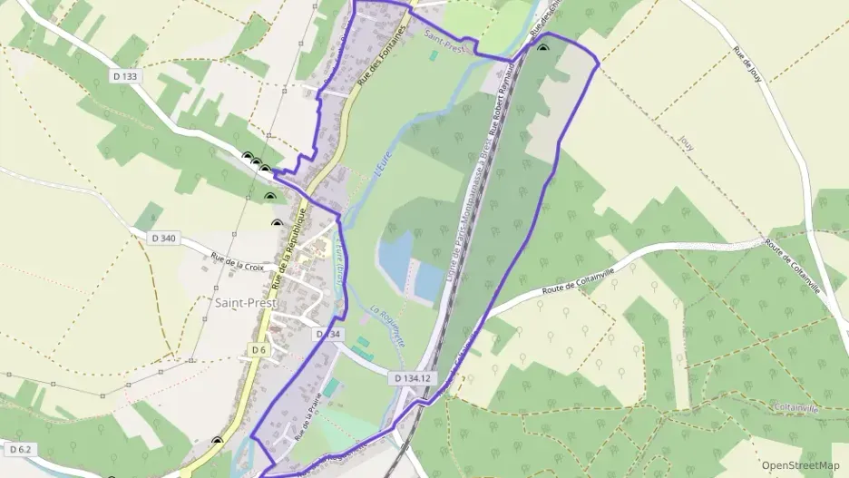 Maison 125 m² cinq pièces à vendre à Saint-Prest