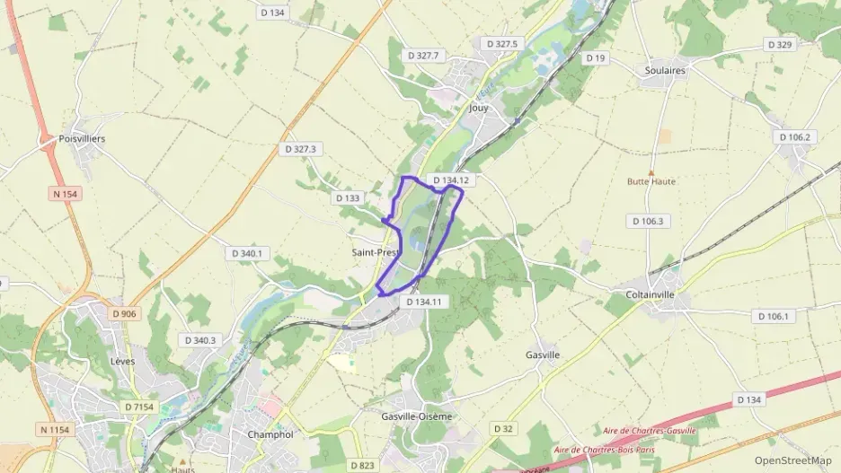 Maison 125 m² cinq pièces à vendre à Saint-Prest