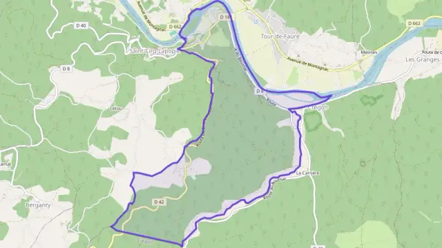 Maison 125 m² quatre pièces à vendre à Saint-Cirq-Lapopie