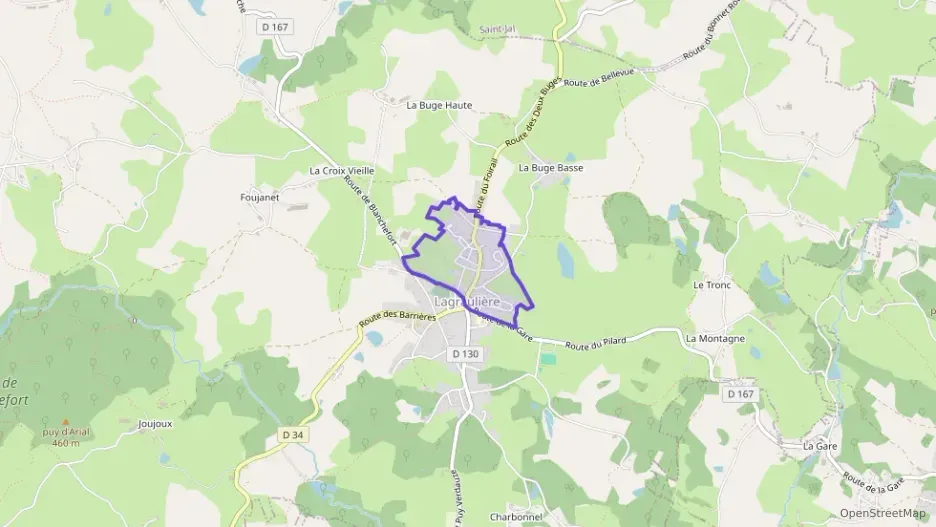 Maison 100 m² quatre pièces à vendre à Lagraulière Maison 100 m² quatre pièces à vendre à Lagraulière