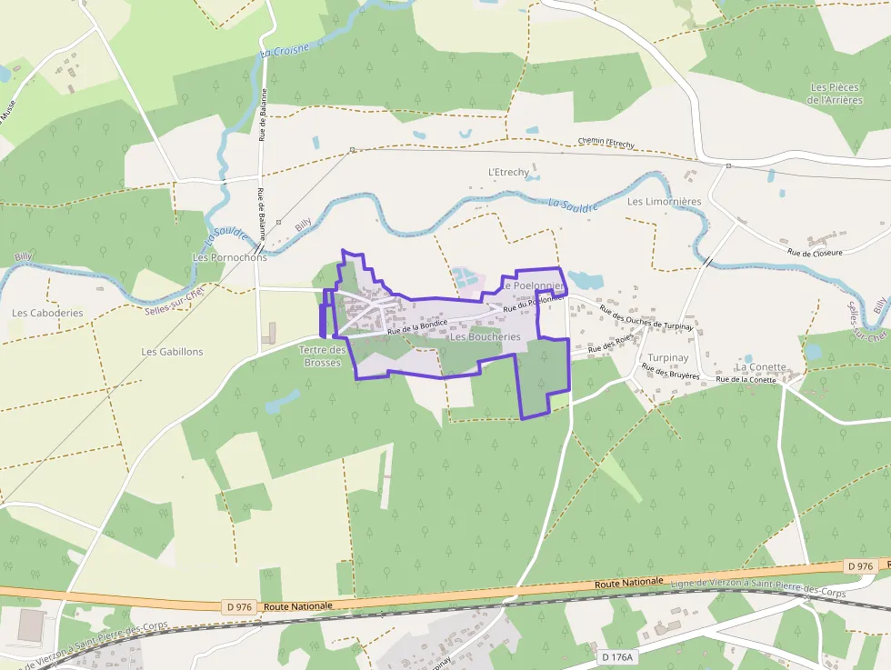 Maison 95 m² quatre pièces à vendre à Selles-sur-Cher