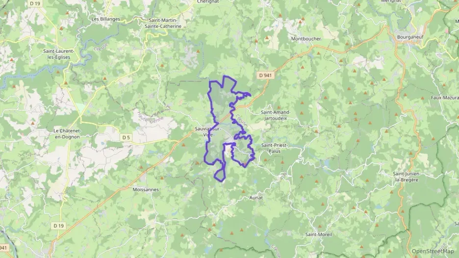 Maison 90 m² trois pièces à vendre à Sauviat-sur-Vige