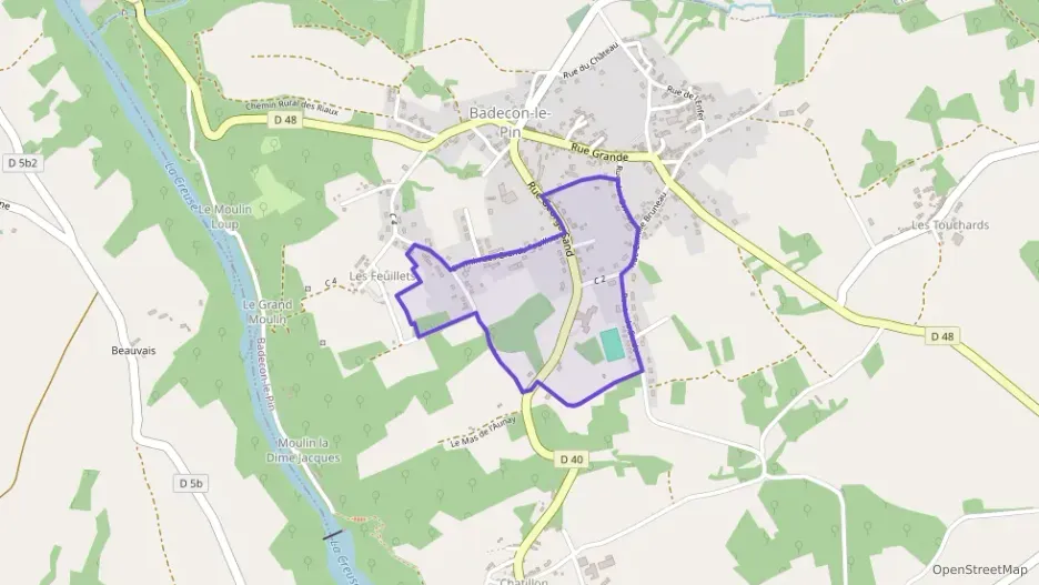 Maison 81 m² quatre pièces à vendre à Badecon-le-Pin Maison 81 m² quatre pièces à vendre à Badecon-le-Pin