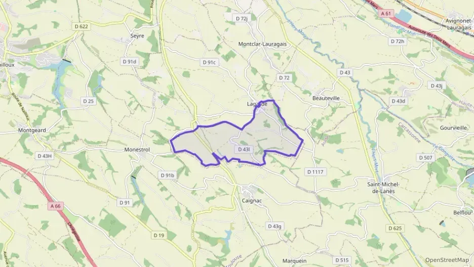 Maison 85 m² quatre pièces à vendre à Lagarde