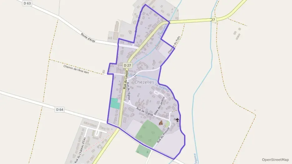 Maison 79 m² quatre pièces à vendre à Chezelles Maison 79 m² quatre pièces à vendre à Chezelles