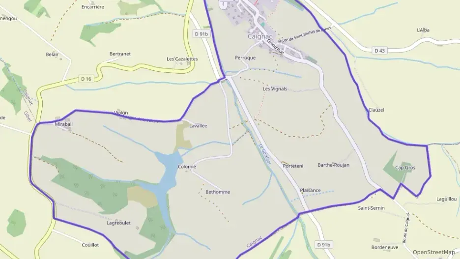 Maison 107 m² quatre pièces à vendre à Caignac Maison 107 m² quatre pièces à vendre à Caignac