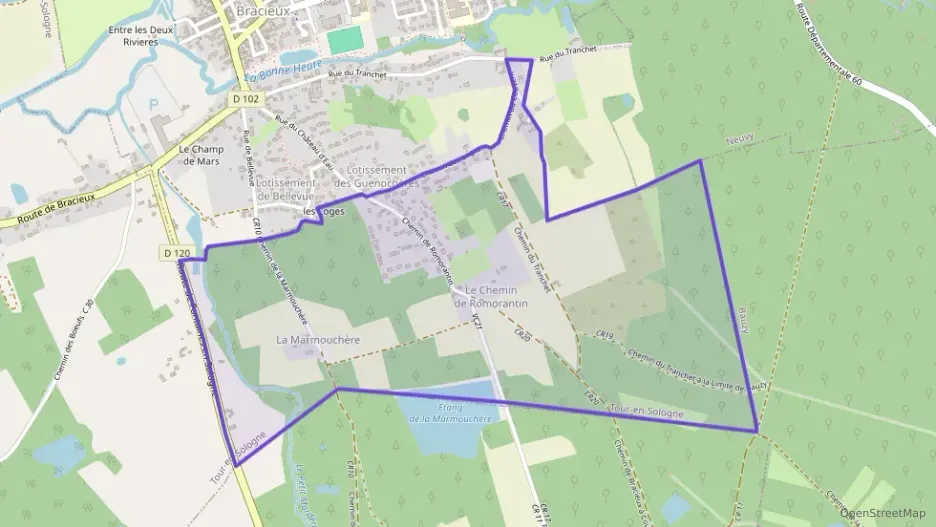 Maison 156 m² cinq pièces à vendre à Tour-en-Sologne