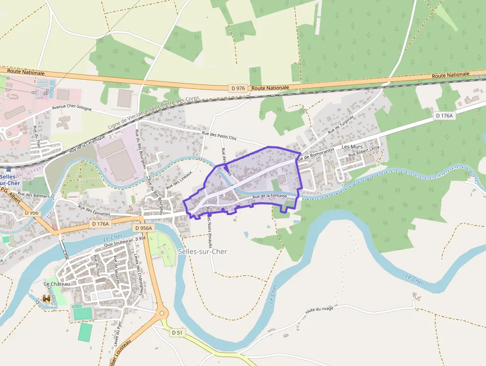 Maison 60 m² deux pieces à vendre à Selles-sur-Cher