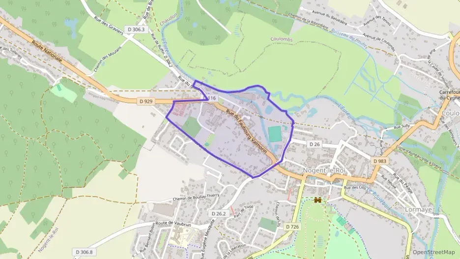 Maison 90 m² cinq pièces à vendre à Nogent-le-Roi