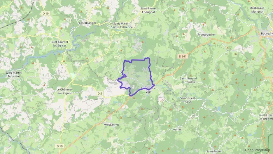 Maison 40 m² trois pièces à vendre à Sauviat-sur-Vige