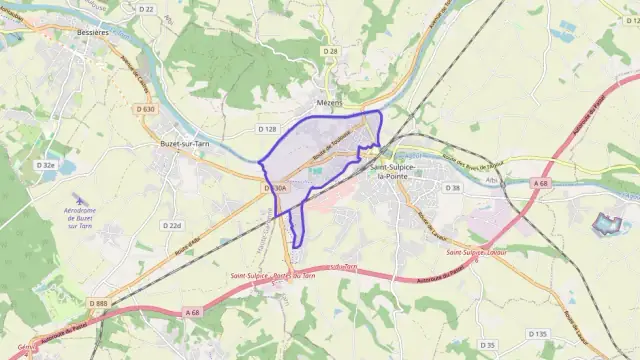 Maison 88 m² quatre pièces à vendre à Saint-Sulpice-la-Pointe