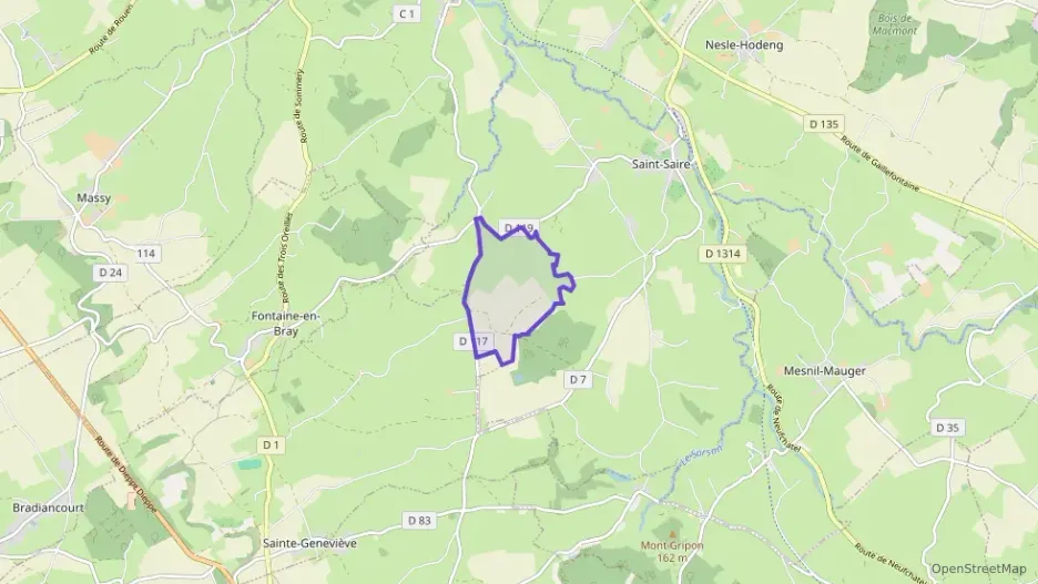 Maison 100 m² quatre pièces à vendre à Saint-Saire