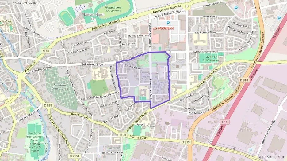 Maison 66 m² trois pièces à vendre à Chartres