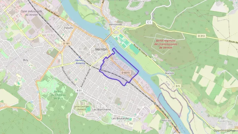 Maison 80 m² quatre pièces à vendre à Vernon