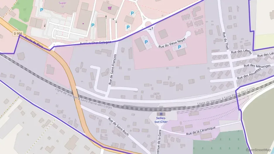 Maison 80 m² quatre pièces à vendre à Selles-sur-Cher