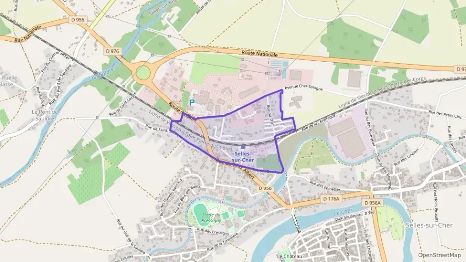 Maison 80 m² quatre pièces à vendre à Selles-sur-Cher